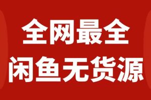 (7896期)月入3w+的闲鱼无货源保姆级教程2.0:新手小白从0-1开店盈利手把手干货教学