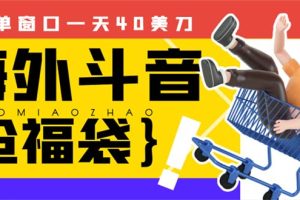 (8236期)外边收费2980的内部海外TIktok直播间抢福袋项目,单窗口一天40美刀【抢…