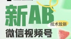梅花实验室2024年AB技术视频号AB合成破解版